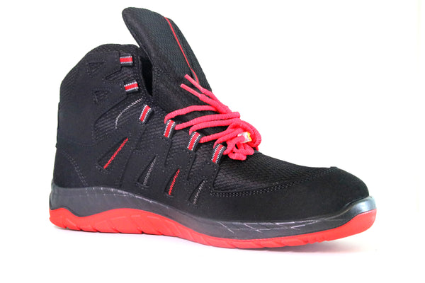 ELTEN Sicherheitsschuhe S3 MADDOX black-red Mid ESD