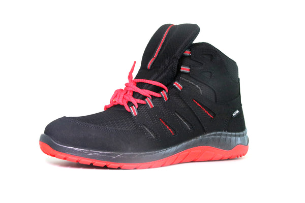 ELTEN Sicherheitsschuhe S3 MADDOX black-red Mid ESD